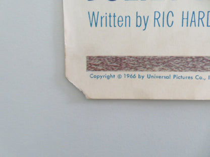 THE RARE BREED US INSERT POSTER JAMES STEWART MAUREEN O'HARA 1966 - Rendezvous Cinema