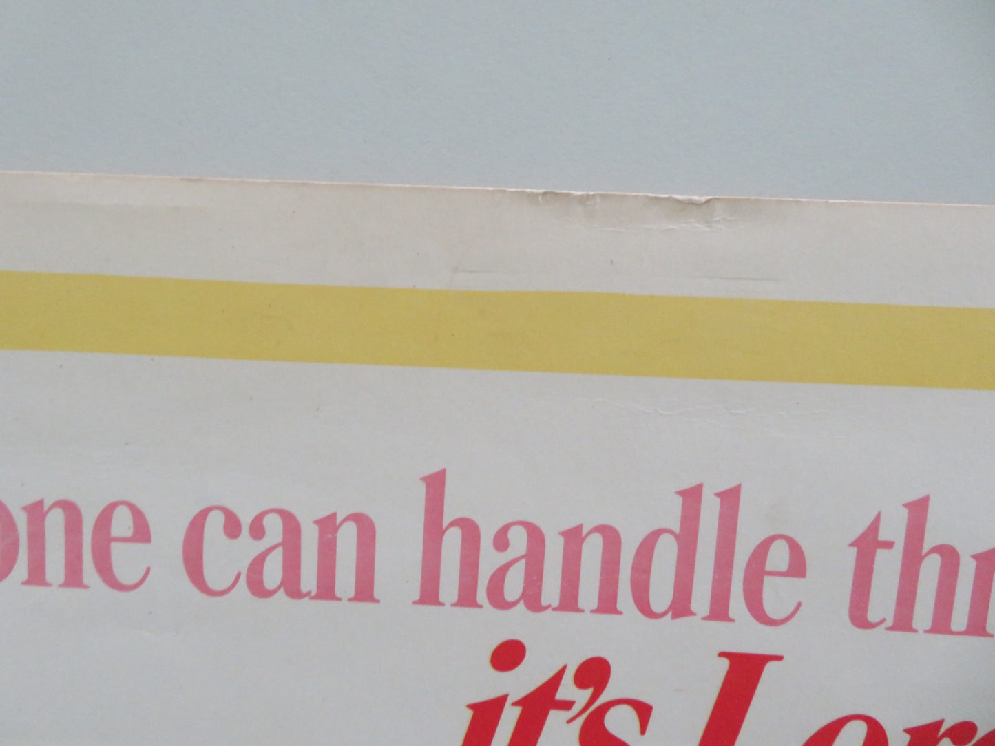 LADY L US INSERT POSTER SOPHIA LOREN PAUL NEWMAN 1966 - Rendezvous Cinema