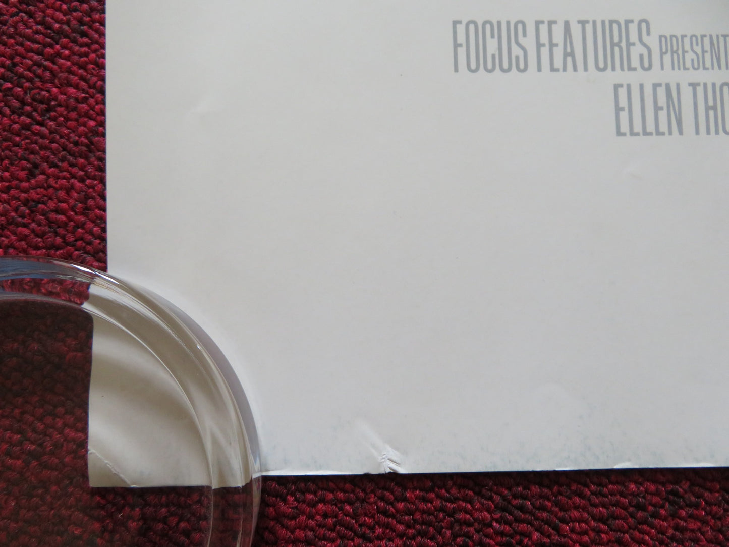 MRS. HARRIS GOES TO PARIS UK QUAD ROLLED POSTER LESLEY MANVILLE I. HUPPERT 2022 - Rendezvous Cinema