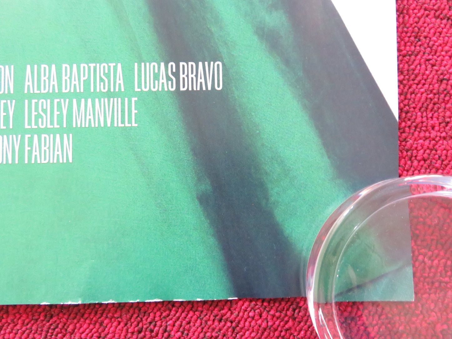 MRS. HARRIS GOES TO PARIS UK QUAD ROLLED POSTER LESLEY MANVILLE I. HUPPERT 2022 - Rendezvous Cinema