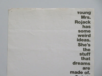 AN AMERICAN DREAM US INSERT POSTER STUART WHITMAN JANET LEIGH 1966 - Rendezvous Cinema