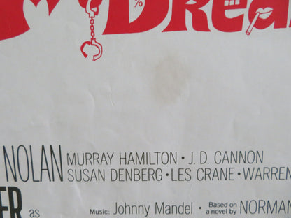 AN AMERICAN DREAM US INSERT POSTER STUART WHITMAN JANET LEIGH 1966 - Rendezvous Cinema