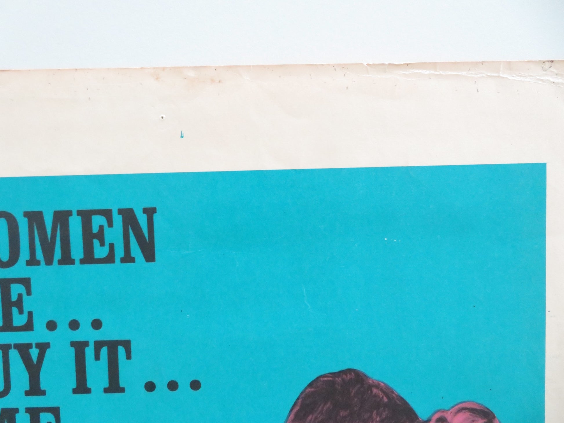 STOLEN HOURS US INSERT POSTER SUSAN HAYWARD MICHAEL CRAIG 1963 - Rendezvous Cinema