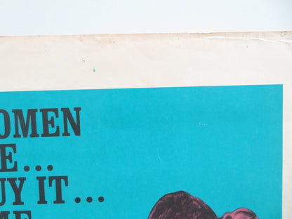 STOLEN HOURS US INSERT POSTER SUSAN HAYWARD MICHAEL CRAIG 1963 - Rendezvous Cinema