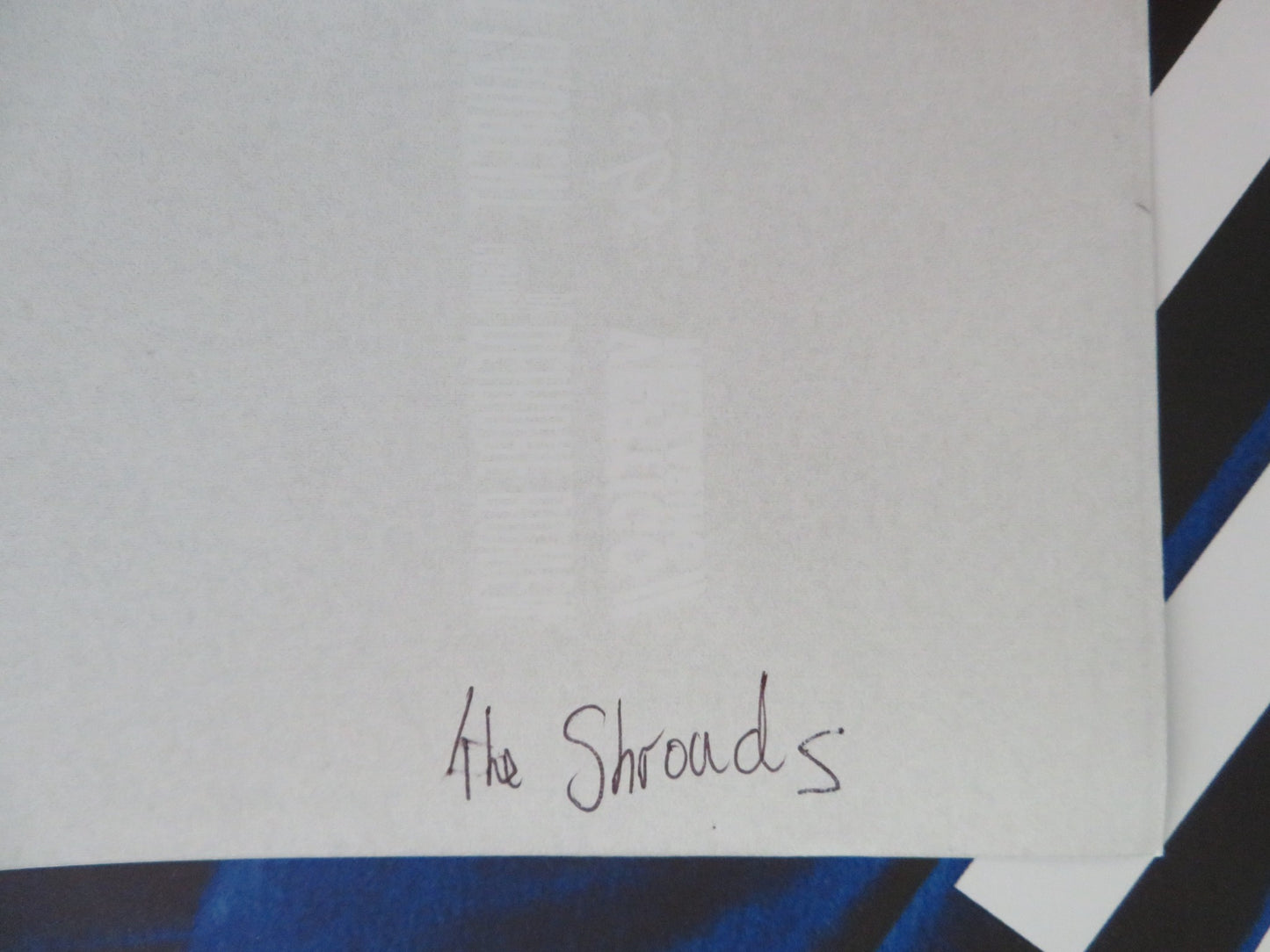 THE SHROUDS UK QUAD ROLLED POSTER GUY PEARCE VINCENT CASSEL 2024 - Rendezvous Cinema