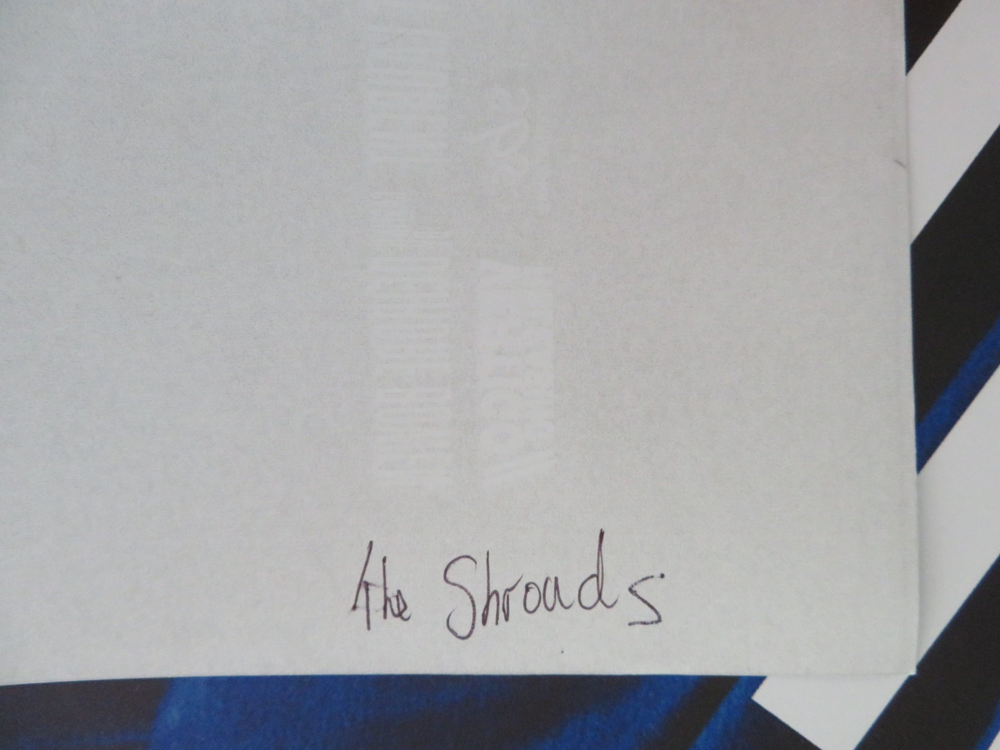 THE SHROUDS UK QUAD ROLLED POSTER GUY PEARCE VINCENT CASSEL 2024 - Rendezvous Cinema