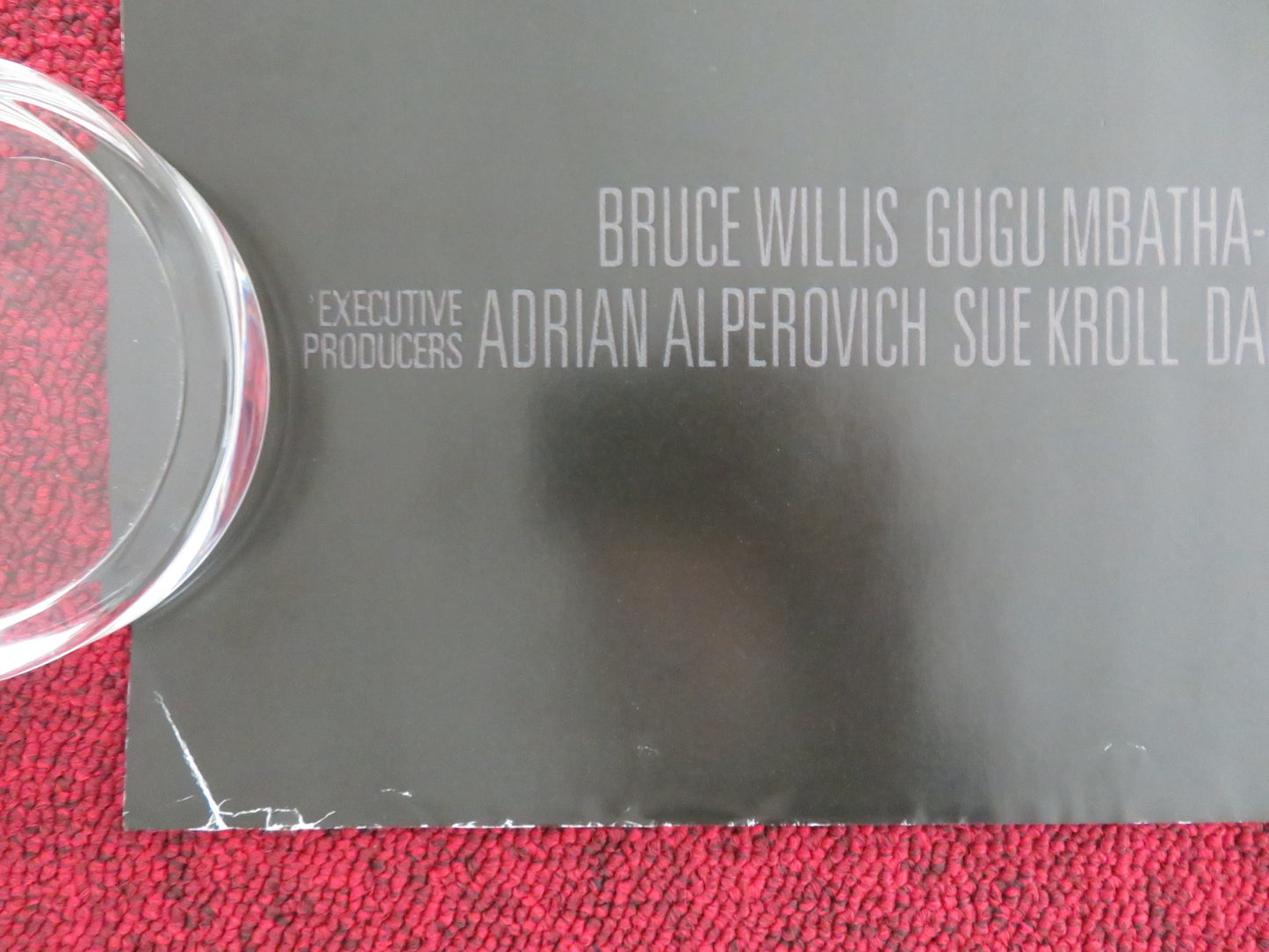 MOTHERLESS BROOKLYN UK QUAD ROLLED POSTER EDWARD NORTON BRUCE WILLIS 2019