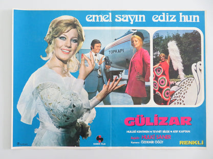 GULIZAR - C ITALIAN FOTOBUSTA POSTER EMEL SAYIN EDIZ HUN 1972 - Rendezvous Cinema