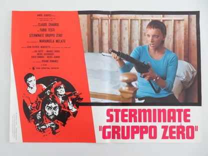 THE NADA GANG- A ITALIAN FOTOBUSTA POSTER FABIO TESTI MICHEL DUCHAUSSOY 1974 - Rendezvous Cinema