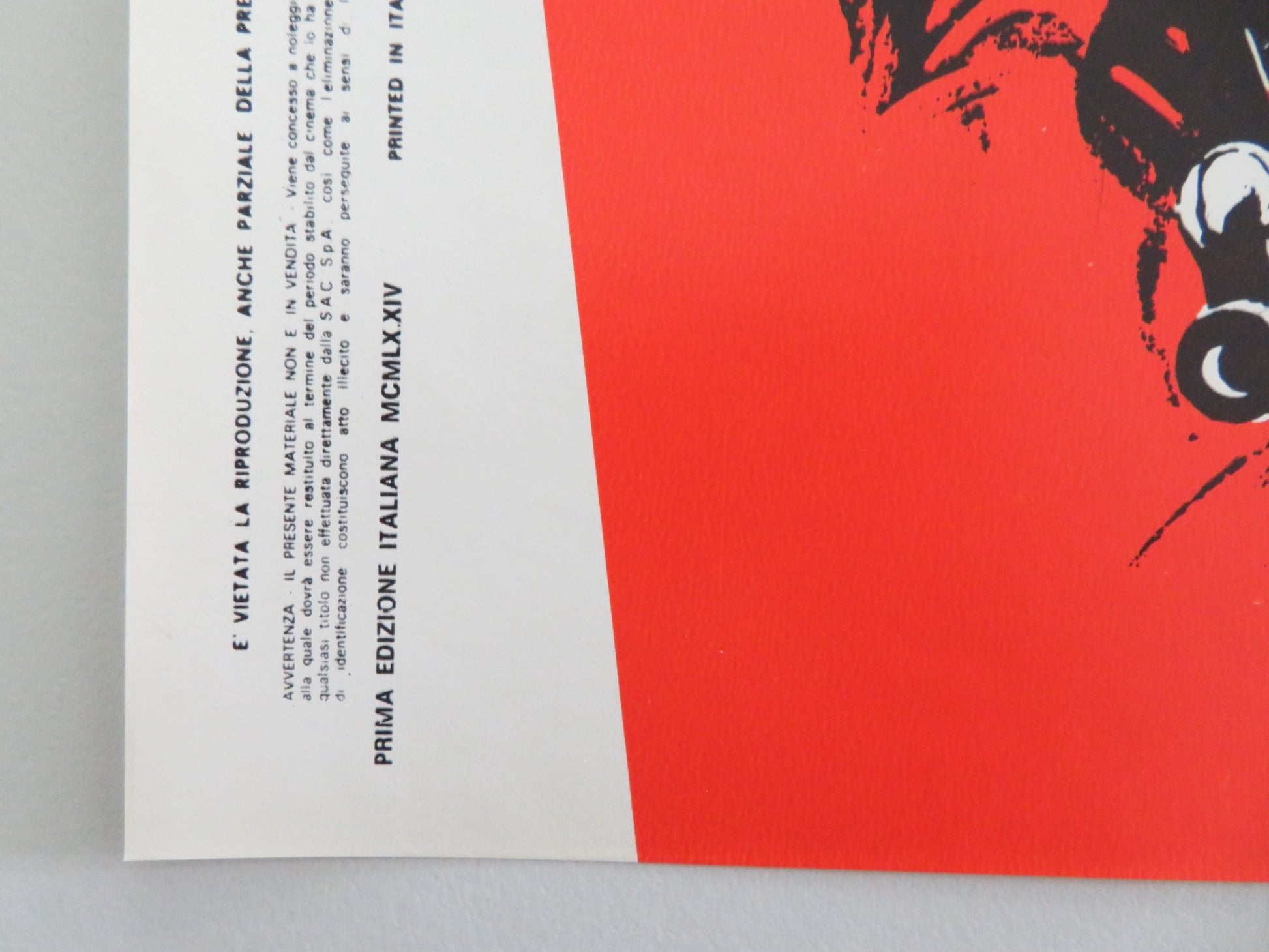 THE NADA GANG- D ITALIAN FOTOBUSTA POSTER FABIO TESTI MICHEL DUCHAUSSOY 1974 - Rendezvous Cinema