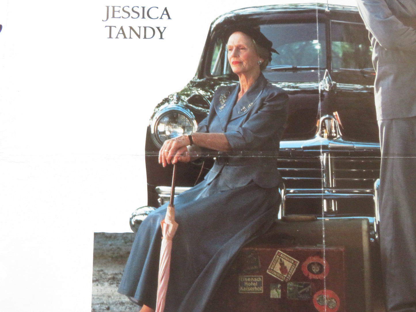 DRIVING MISS DAISY UK QUAD ROLLED POSTER MORGAN FREEMAN JESSICA TANDY 1989