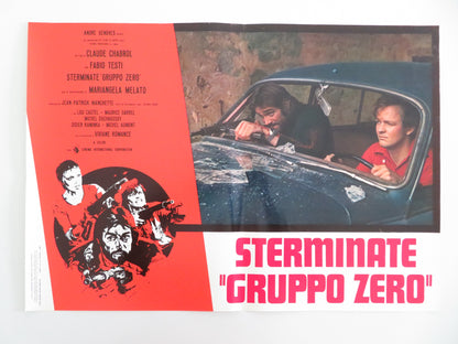 THE NADA GANG- H ITALIAN FOTOBUSTA POSTER FABIO TESTI MICHEL DUCHAUSSOY 1974 - Rendezvous Cinema