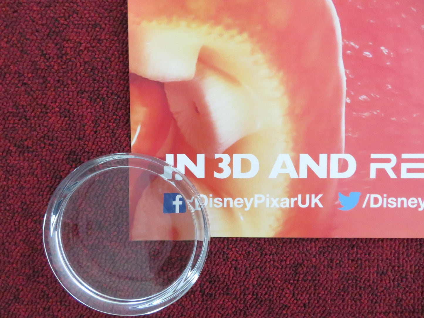 FINDING DORY UK QUAD ROLLED POSTER DISNEY ELLEN DEGENERES DIANE KEATON 2016