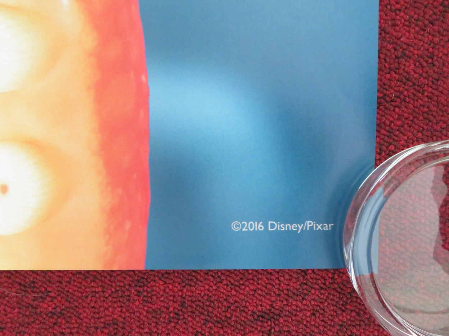 FINDING DORY UK QUAD ROLLED POSTER DISNEY ELLEN DEGENERES DIANE KEATON 2016