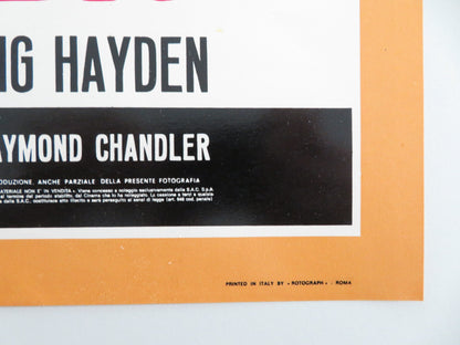 THE LONG GOODBYE - A ITALIAN FOTOBUSTA POSTER ELLIOT GOULD VAN PALLANDT 1973 - Rendezvous Cinema