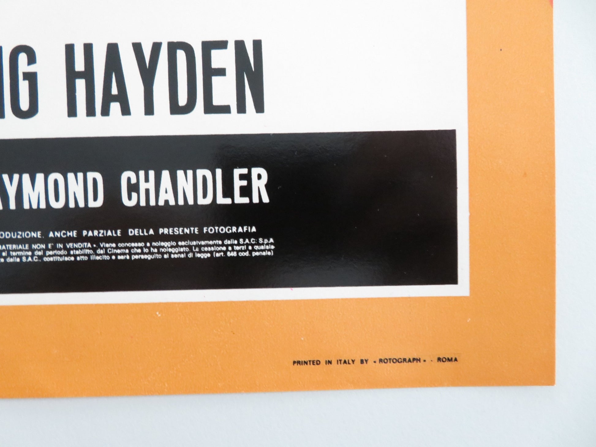 THE LONG GOODBYE - B ITALIAN FOTOBUSTA POSTER ELLIOT GOULD VAN PALLANDT 1973 - Rendezvous Cinema