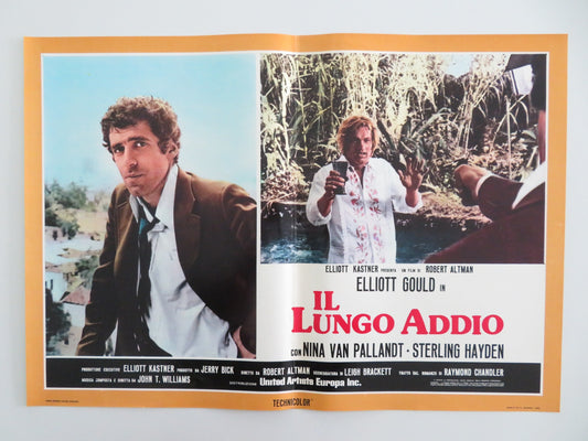 THE LONG GOODBYE - C ITALIAN FOTOBUSTA POSTER ELLIOT GOULD VAN PALLANDT 1973 - Rendezvous Cinema