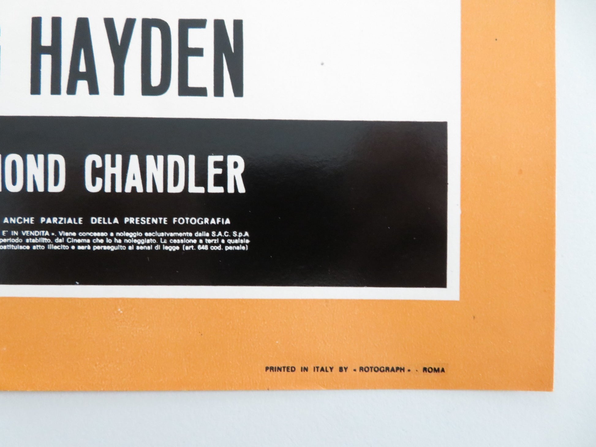 THE LONG GOODBYE - C ITALIAN FOTOBUSTA POSTER ELLIOT GOULD VAN PALLANDT 1973 - Rendezvous Cinema