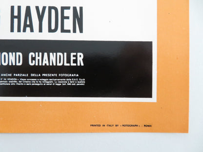 THE LONG GOODBYE - C ITALIAN FOTOBUSTA POSTER ELLIOT GOULD VAN PALLANDT 1973 - Rendezvous Cinema