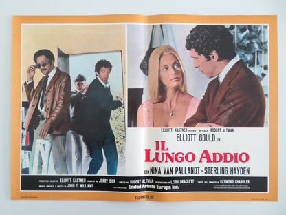 THE LONG GOODBYE - D ITALIAN FOTOBUSTA POSTER ELLIOT GOULD VAN PALLANDT 1973 - Rendezvous Cinema