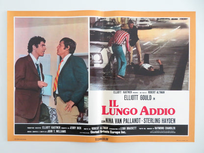 THE LONG GOODBYE - G ITALIAN FOTOBUSTA POSTER ELLIOT GOULD VAN PALLANDT 1973 - Rendezvous Cinema