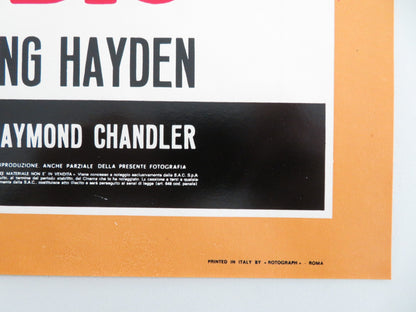 THE LONG GOODBYE - G ITALIAN FOTOBUSTA POSTER ELLIOT GOULD VAN PALLANDT 1973 - Rendezvous Cinema