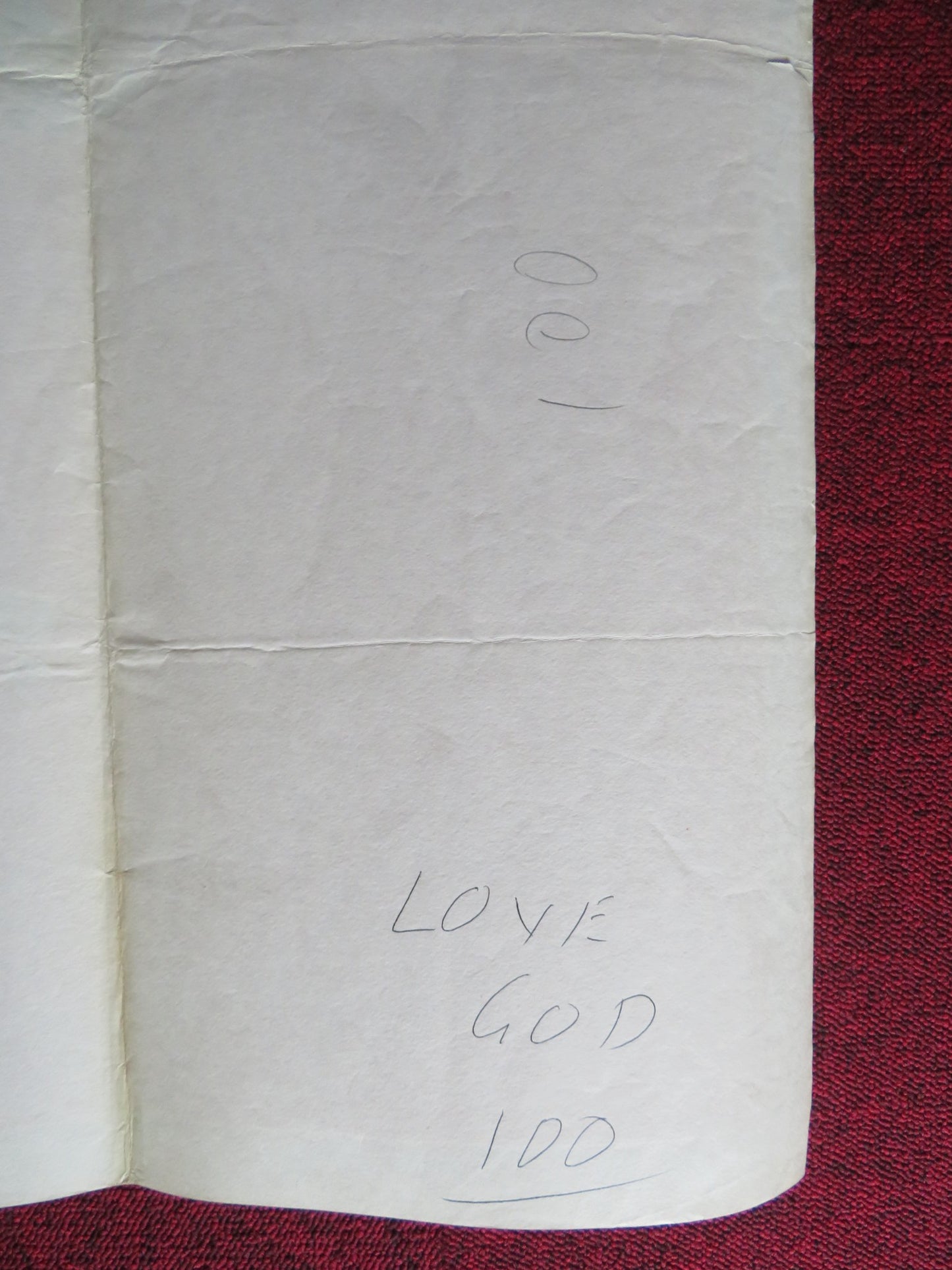 THE LOVE GOD? UK QUAD ROLLED POSTER DON KNOTTS ANNDE FRANCIS 1969