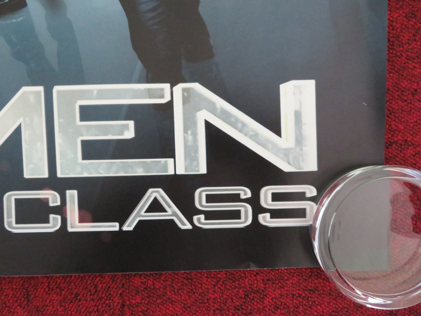 X-MEN: FIRST CLASS - C UK QUAD ROLLED POSTER JAMES MCAVAOY M. FASSBENDER 2011