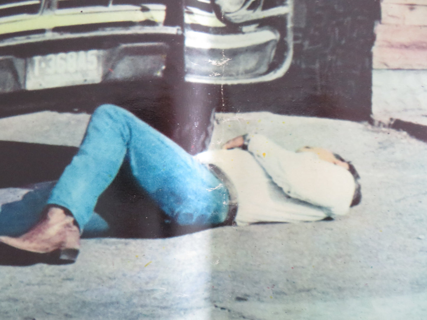 TRACKDOWN - E ITALIAN FOTOBUSTA POSTER JAMES MITCHUM ERIK ESTRADA 1976 - Rendezvous Cinema