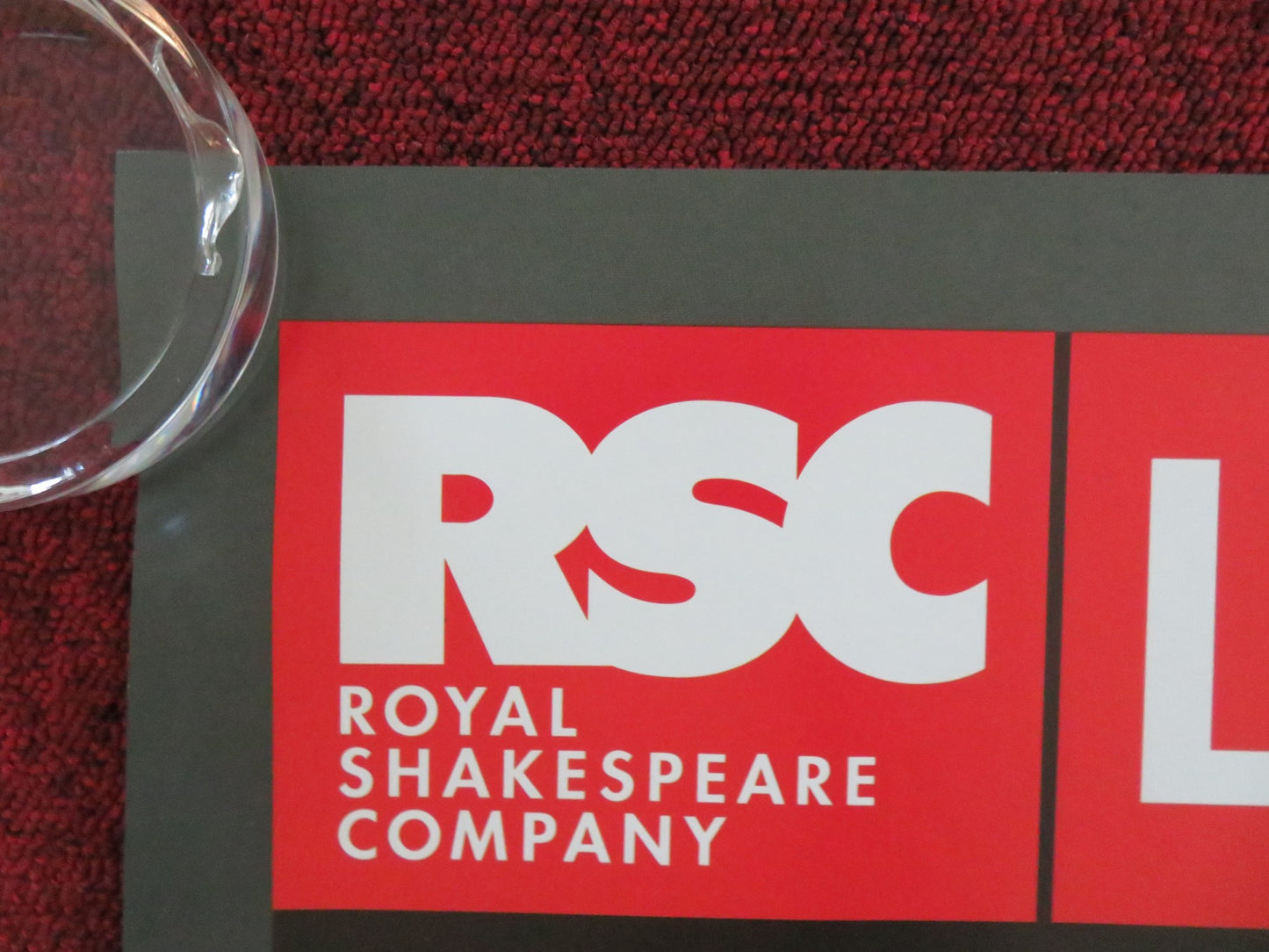 HAMLET UK QUAD ROLLED POSTER  RSC PAAPA ESSIEDU 2016