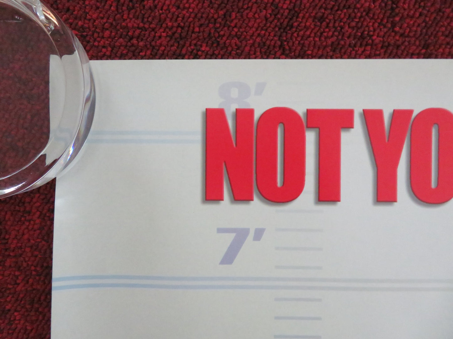 HOODWINKED UK QUAD ROLLED POSTER ANNE HATHAWAY GLENN CLOSE JIM BELUSHI 2005