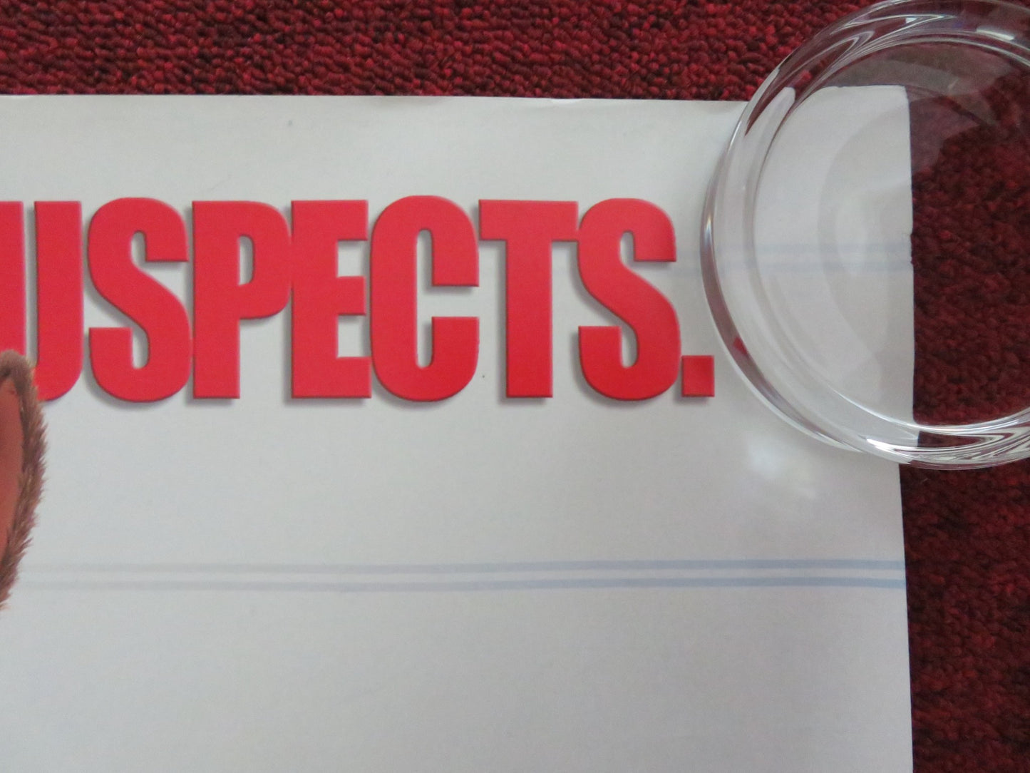 HOODWINKED UK QUAD ROLLED POSTER ANNE HATHAWAY GLENN CLOSE JIM BELUSHI 2005