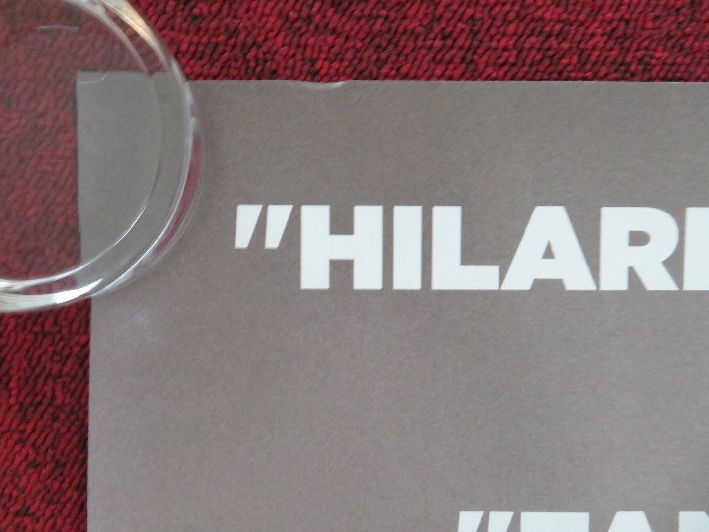 BOOKSMART UK QUAD ROLLED POSTER KAITLYN DEVER BEANIE FELDSTEIN 2019