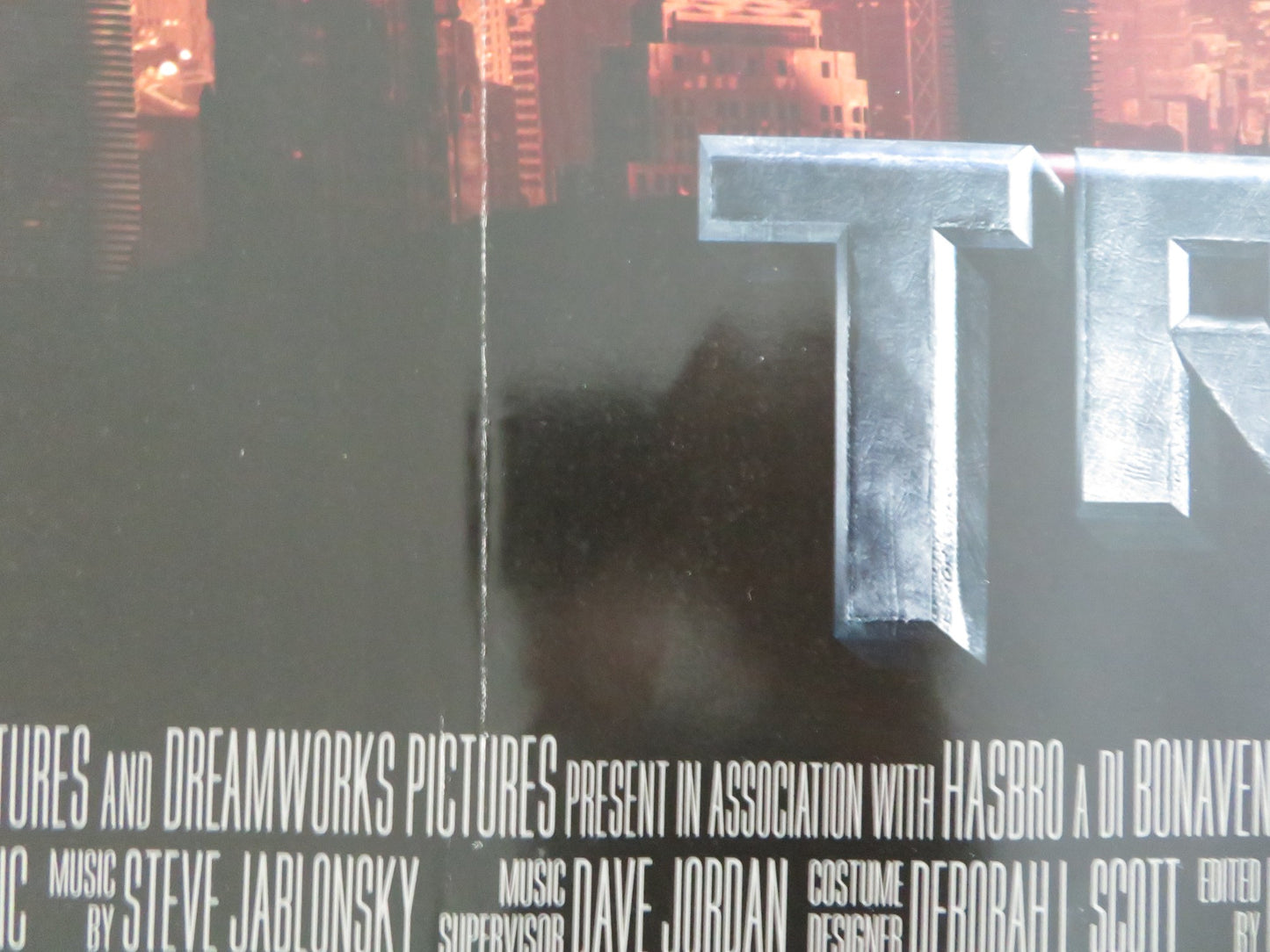 TRANSFORMERS - B UK QUAD ROLLED POSTER SHIA LEBEOUF MEGAN FOX 2007