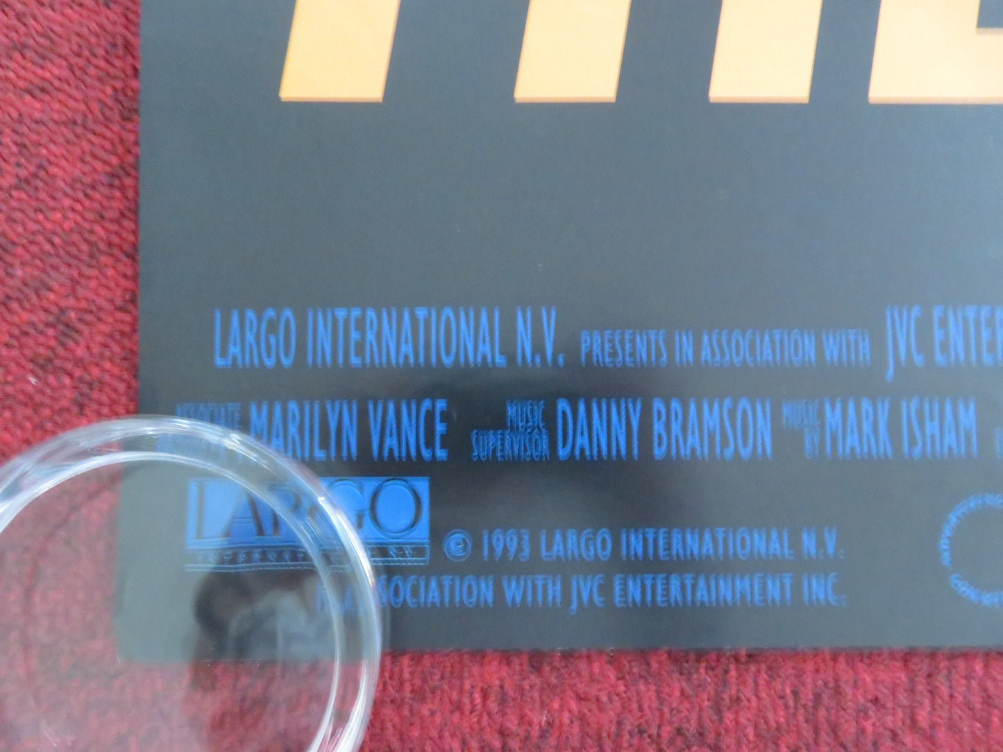 THE GETWAWAY UK QUAD ROLLED POSTER ALEC BALDWIN KIM BASINGER 1994 - Rendezvous Cinema