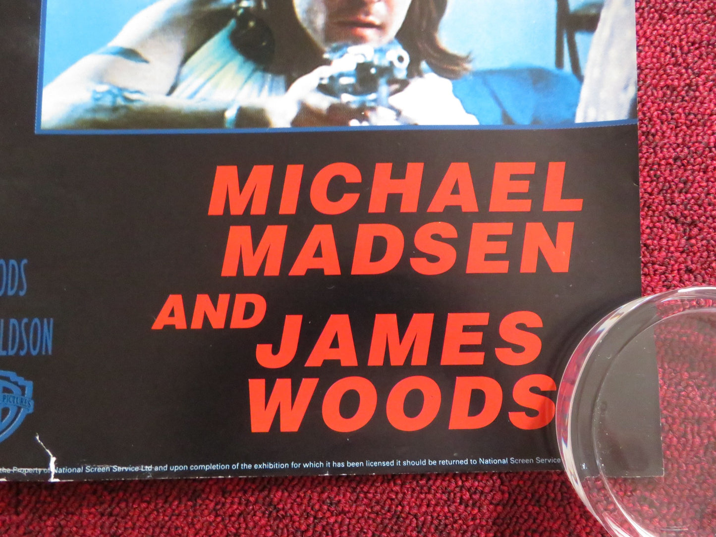 THE GETWAWAY UK QUAD ROLLED POSTER ALEC BALDWIN KIM BASINGER 1994 - Rendezvous Cinema