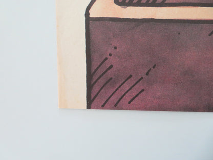 MULLERS BURO GERMAN A1 ROLLED POSTER CHRISTIAN SCHMIDT ANDREAS VITASEK 1988 - Rendezvous Cinema