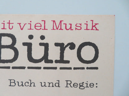 MULLERS BURO GERMAN A1 ROLLED POSTER CHRISTIAN SCHMIDT ANDREAS VITASEK 1988 - Rendezvous Cinema