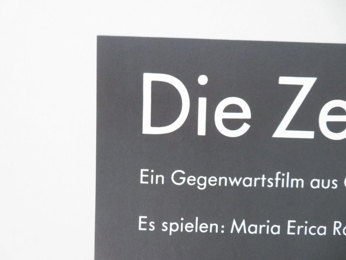 THE HOMING SEASON GERMAN A1 ROLLED POSTER MARIA ERICA RAMOS ALEJANDRO COHEN 1989 - Rendezvous Cinema