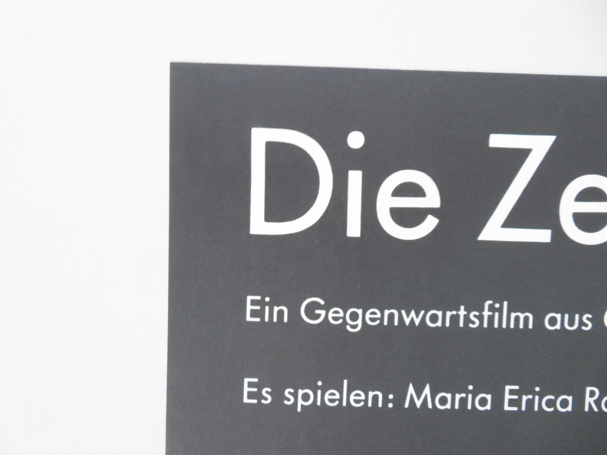 THE HOMING SEASON GERMAN A1 ROLLED POSTER MARIA ERICA RAMOS ALEJANDRO COHEN 1989 - Rendezvous Cinema
