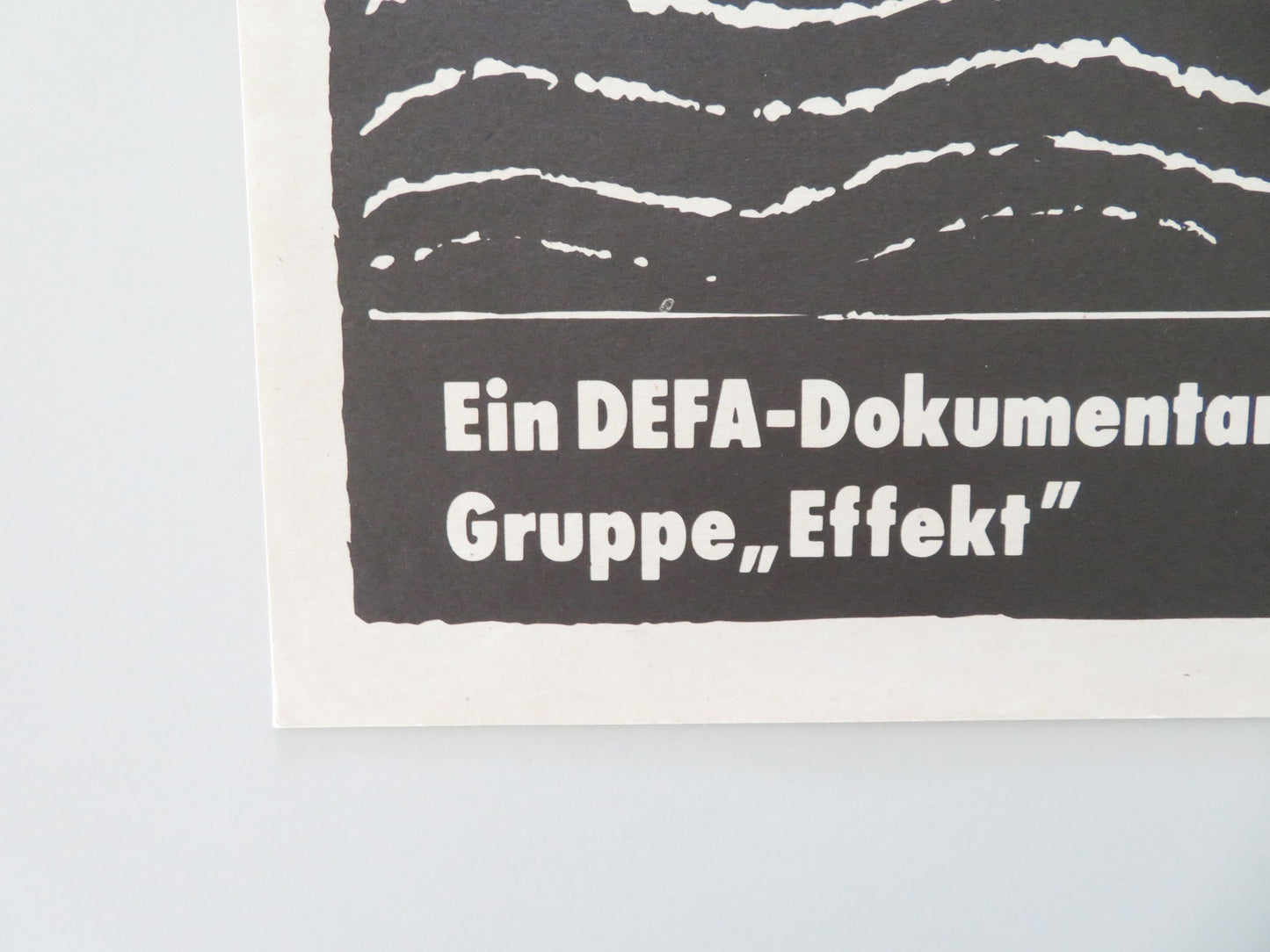 EINE DEUTSCHE KARRIERE GERMAN A1 ROLLED POSTER KLAUS WISCHNEWSKI 1988 - Rendezvous Cinema