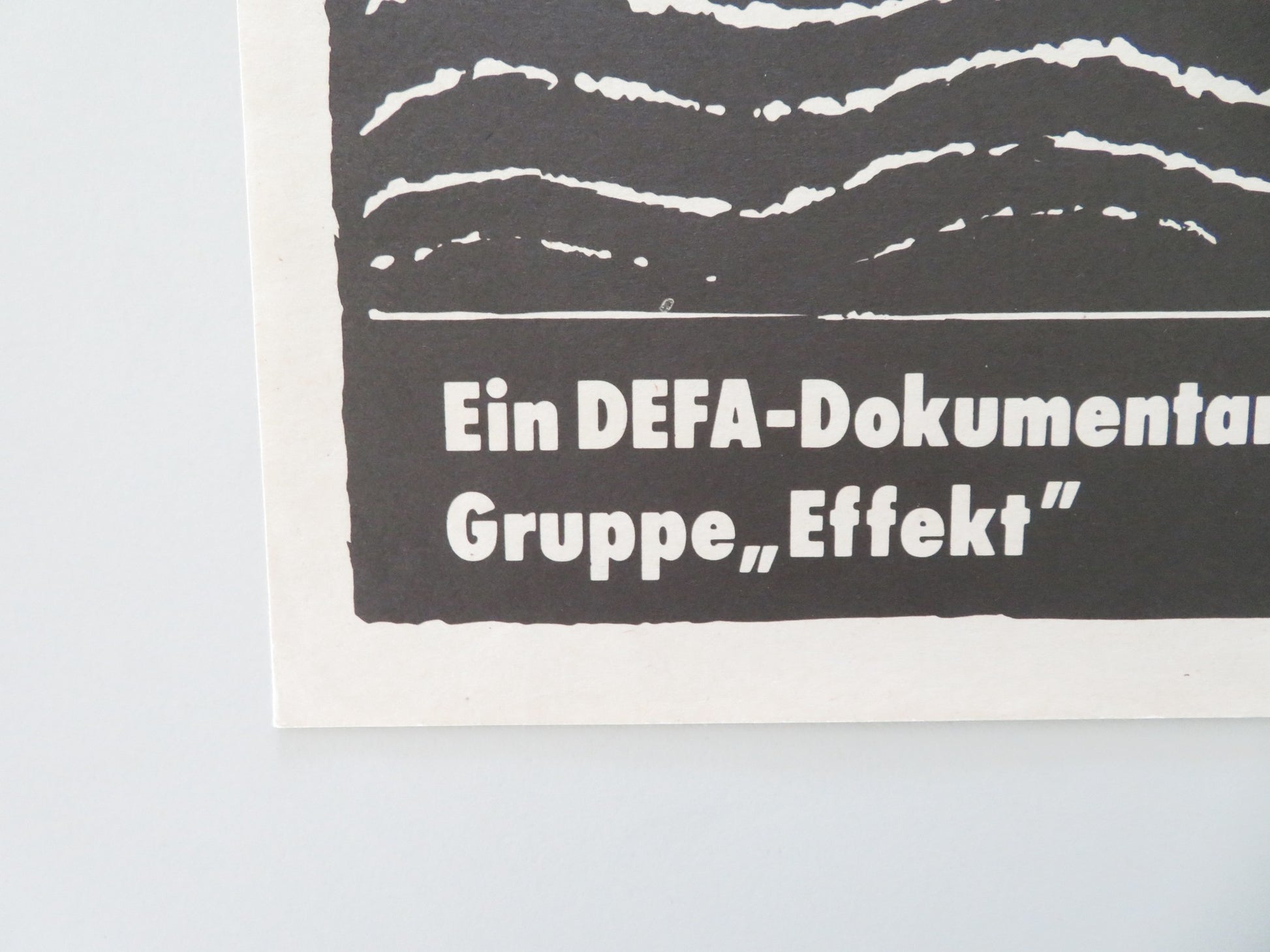 EINE DEUTSCHE KARRIERE GERMAN A1 ROLLED POSTER KLAUS WISCHNEWSKI 1988 - Rendezvous Cinema