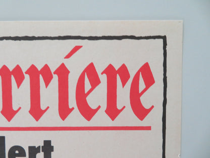 EINE DEUTSCHE KARRIERE GERMAN A1 ROLLED POSTER KLAUS WISCHNEWSKI 1988 - Rendezvous Cinema