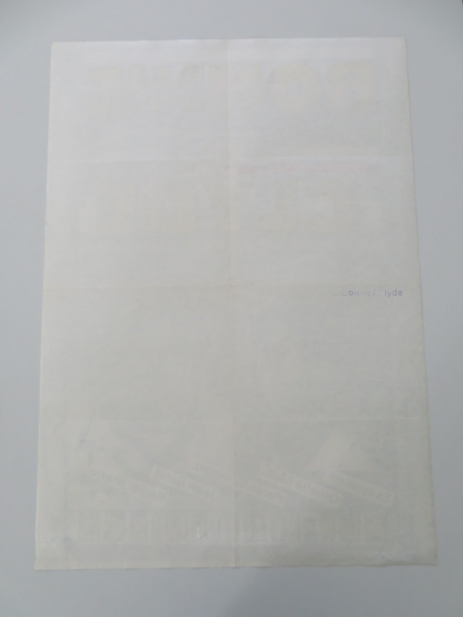BONNIE AND CLYDE ITALIAN STYLE GERMAN A1 ROLLED POSTER ORNELLA MUTI 1986 - Rendezvous Cinema