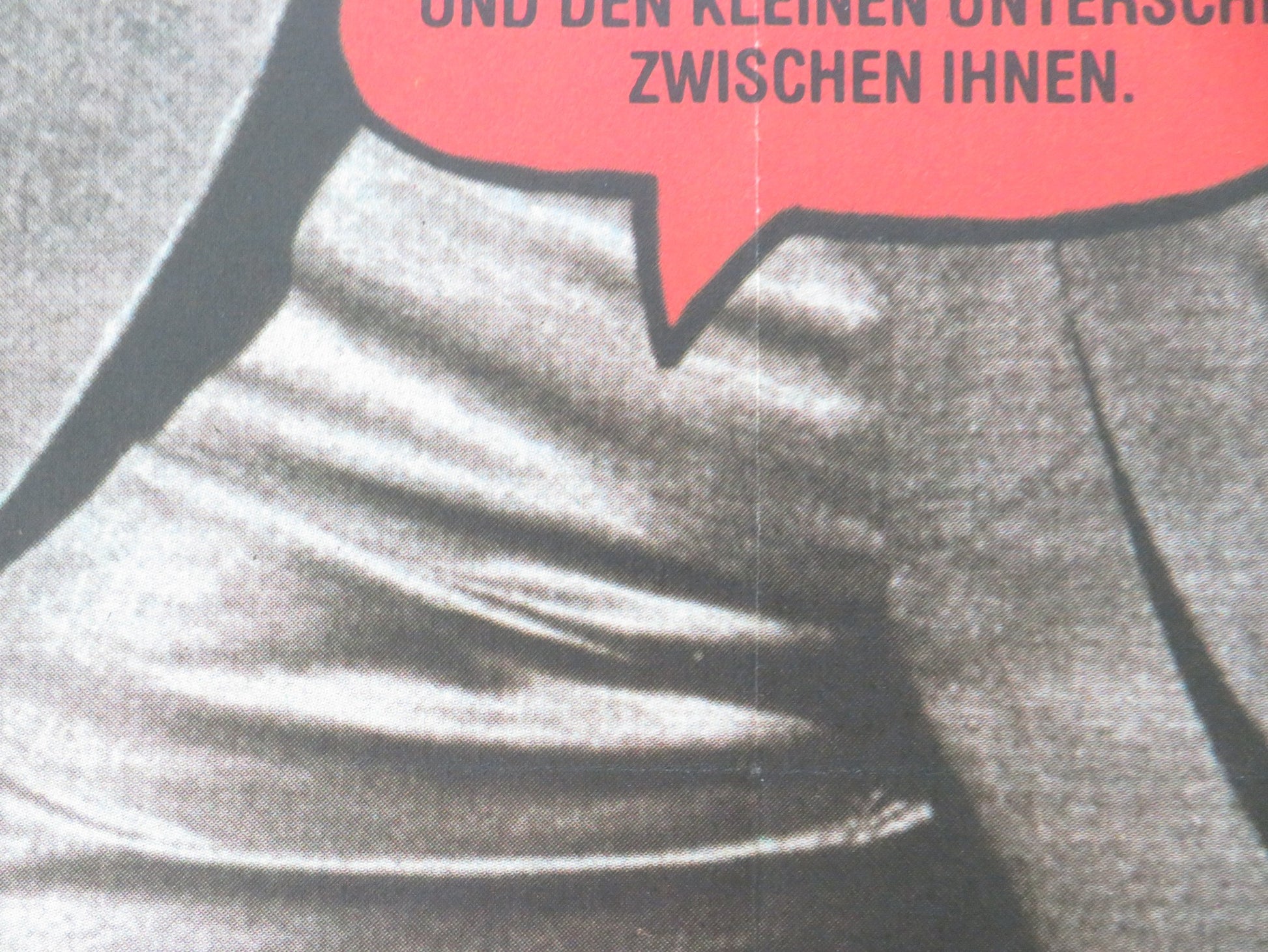 ME AND HIM GERMAN A1 ROLLED POSTER GRIFFIN DUNNE ELLEN GREENE 1988 - Rendezvous Cinema