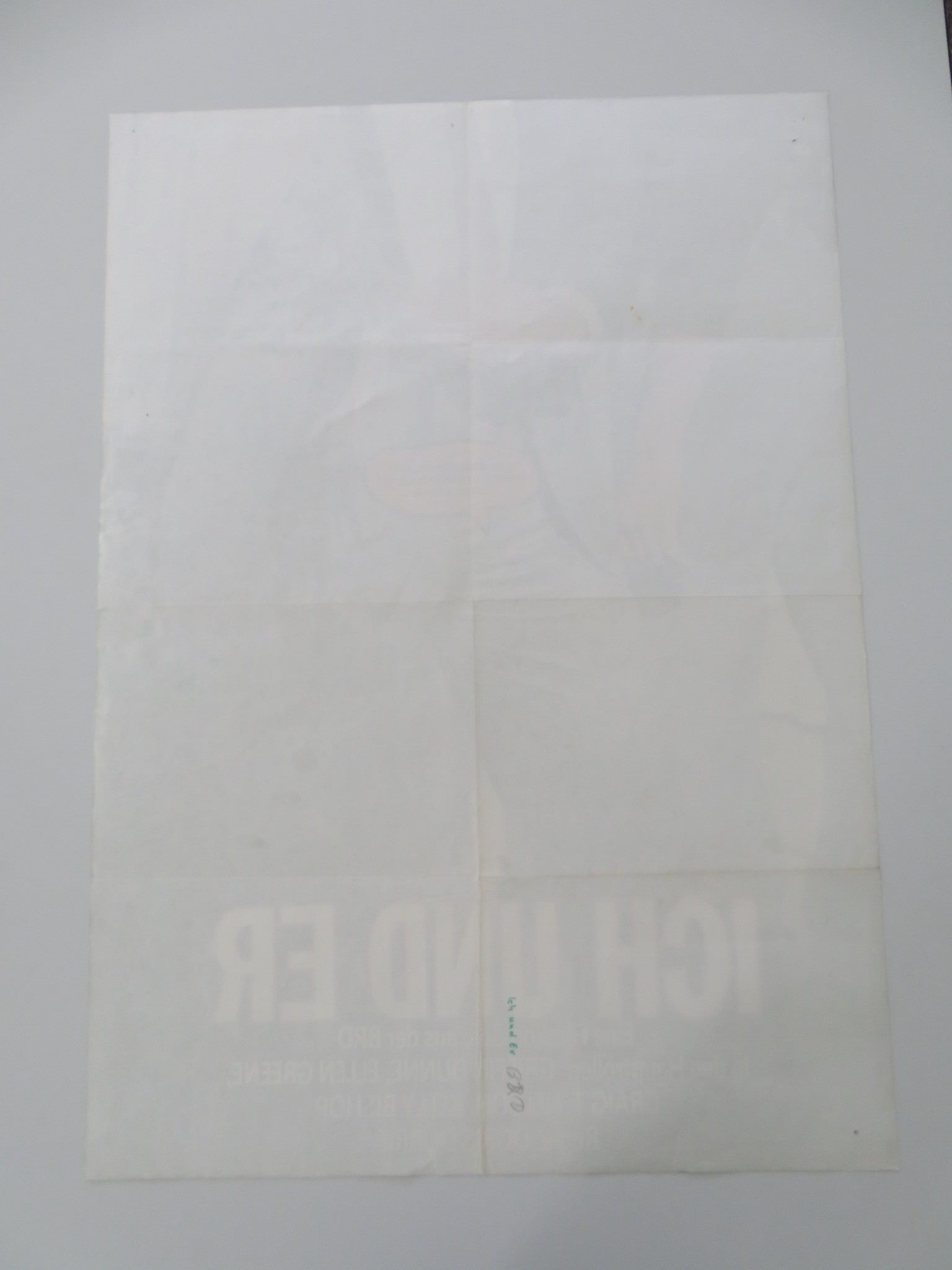 ME AND HIM GERMAN A1 ROLLED POSTER GRIFFIN DUNNE ELLEN GREENE 1988 - Rendezvous Cinema