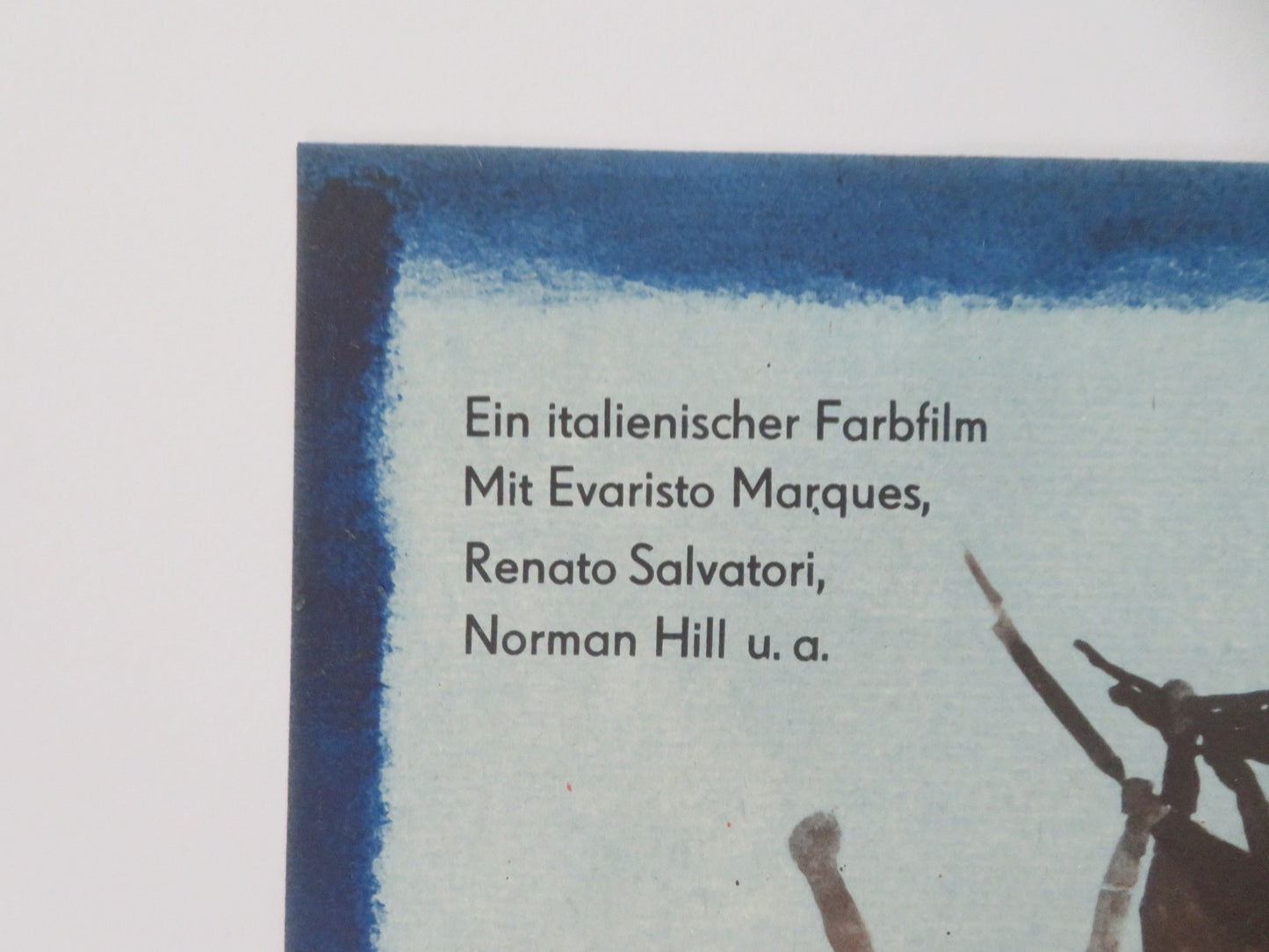 BURN! GERMAN A1 ROLLED POSTER MARLON BRANDO EVARISTO MARQUEZ 1972 - Rendezvous Cinema