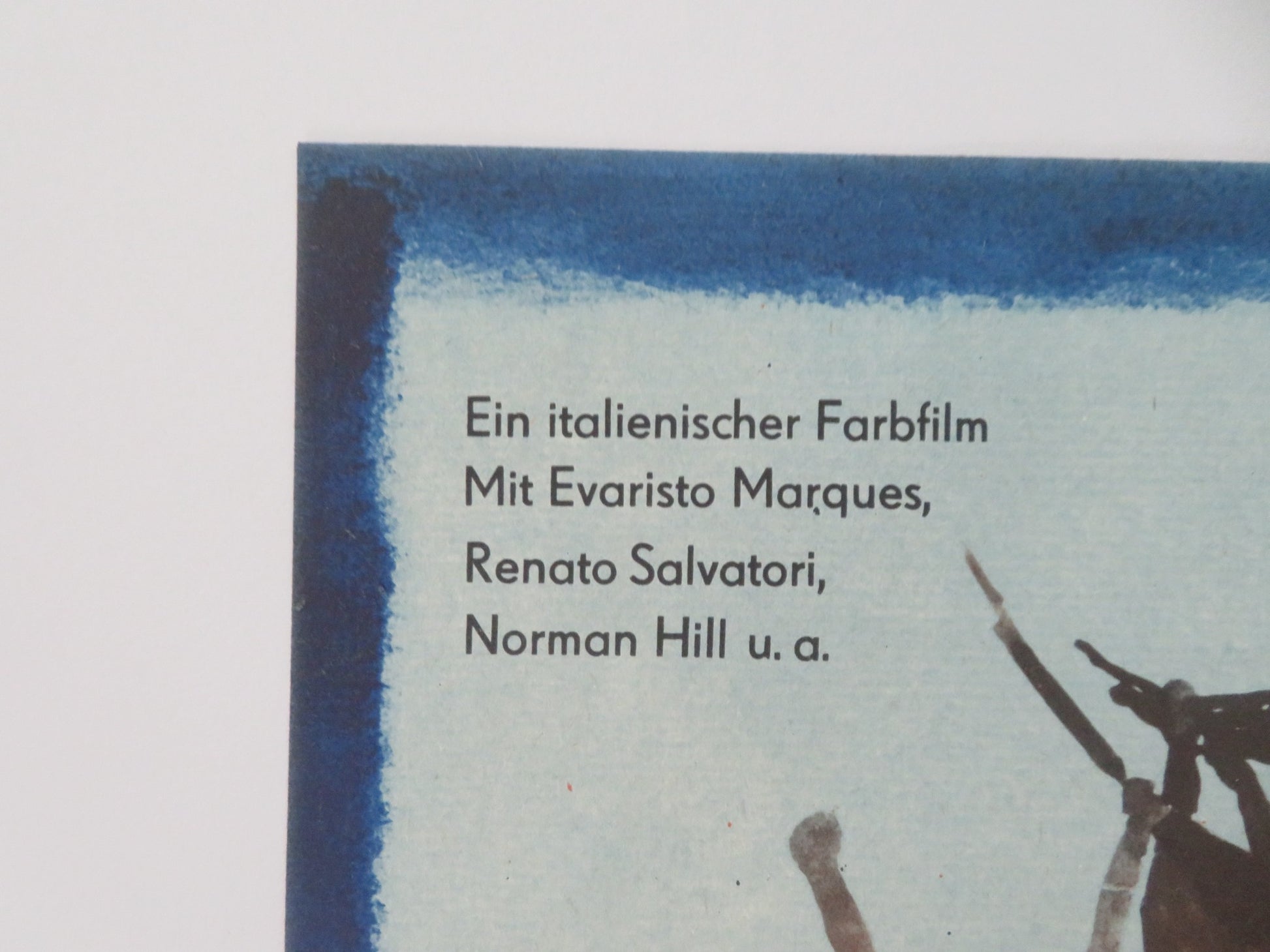 BURN! GERMAN A1 ROLLED POSTER MARLON BRANDO EVARISTO MARQUEZ 1972 - Rendezvous Cinema