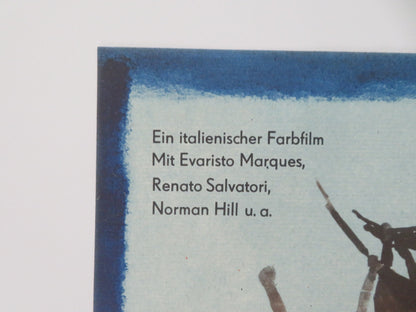 BURN! GERMAN A1 ROLLED POSTER MARLON BRANDO EVARISTO MARQUEZ 1972 - Rendezvous Cinema