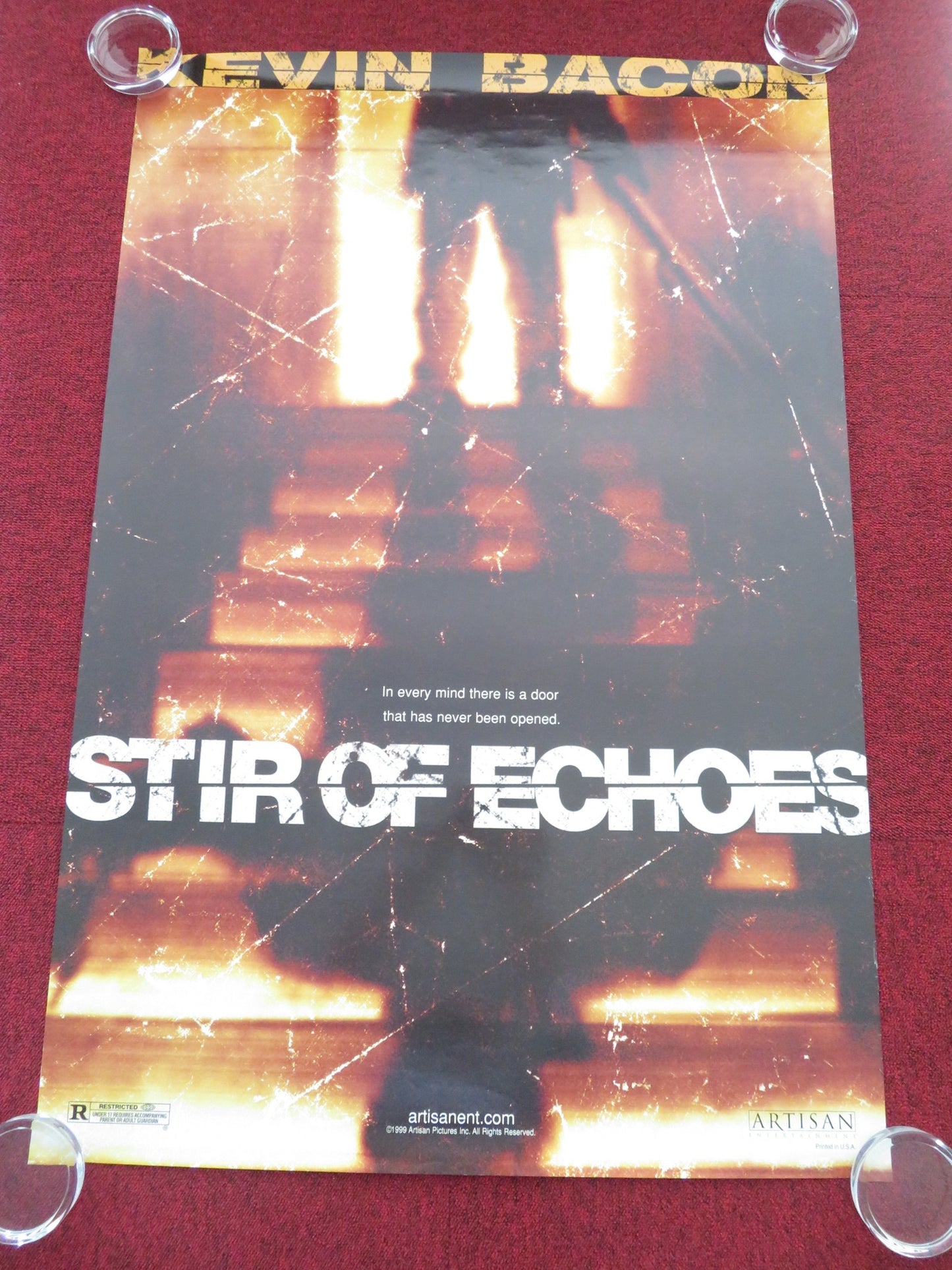 STIR OF ECHOES US ONE SHEET ROLLED POSTER KEVIN BACON ZACHARY DAVID COPE 1999